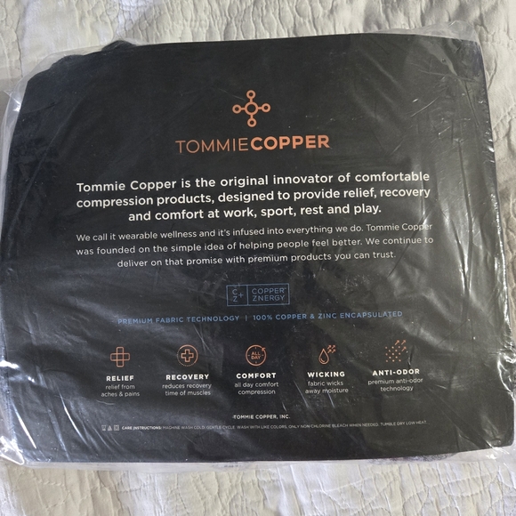 New in bag Tommie Copper 6 pack ultraguard compression ankle socks large - Picture 4 of 4